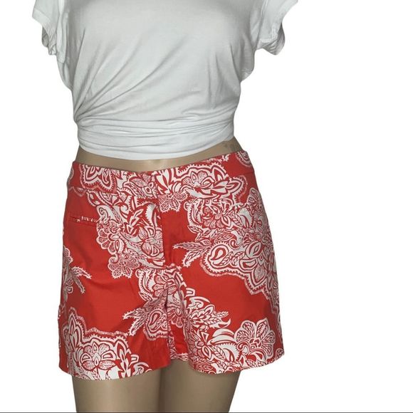 Kenar sz 10 paisley orange shorts - Picture 2 of 14
